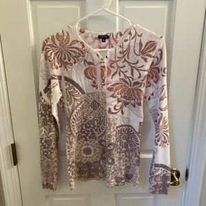 Vintage cute long sleeve top